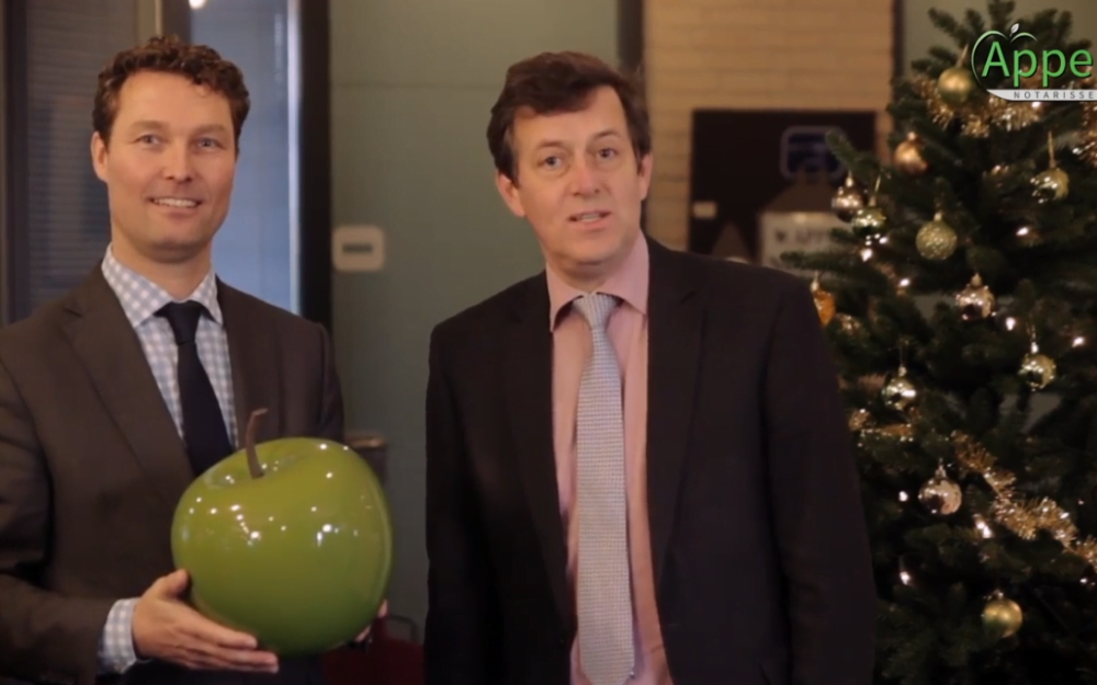 Kerstboodschap Appel Notarissen