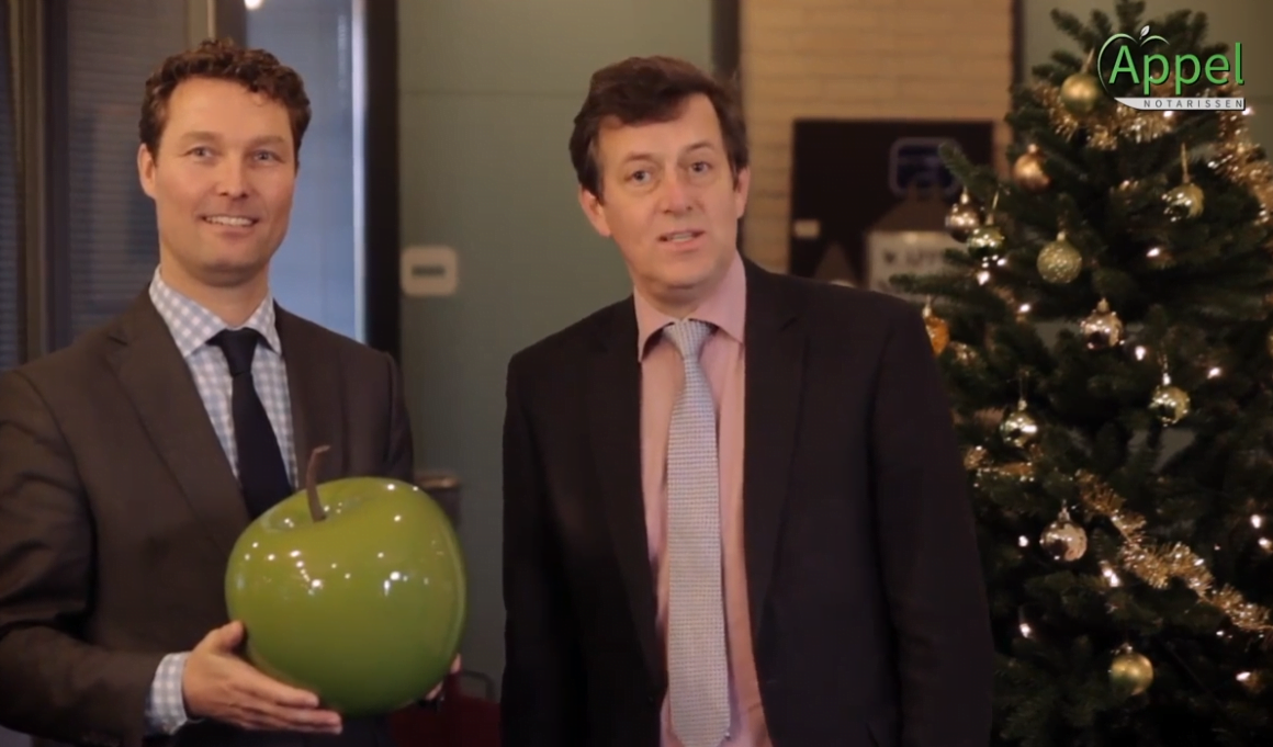 Kerstboodschap Appel Notarissen