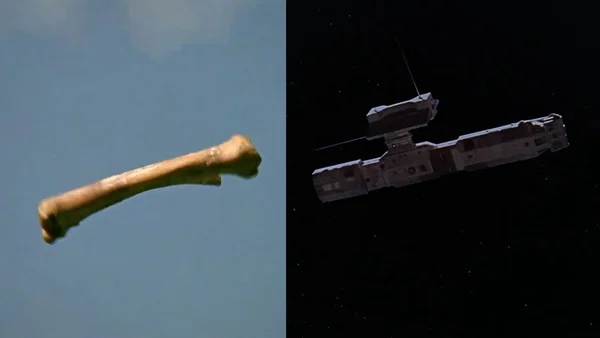 Match cut in 'A Space Odyssey'